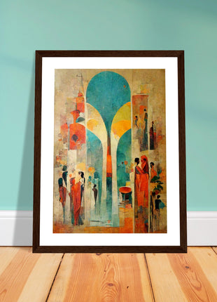 Abstract Boho Poster