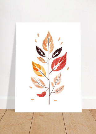 Fall branch poster