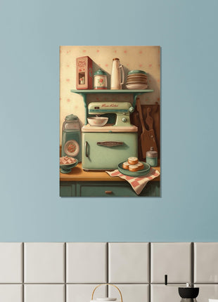 Vintage kitchen poster