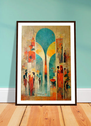 Abstract Boho Poster