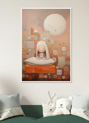 Little sleepyhead - kids room poster