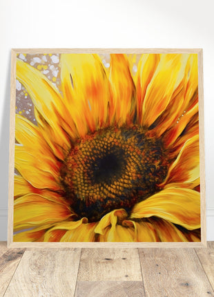 Sunflower poster