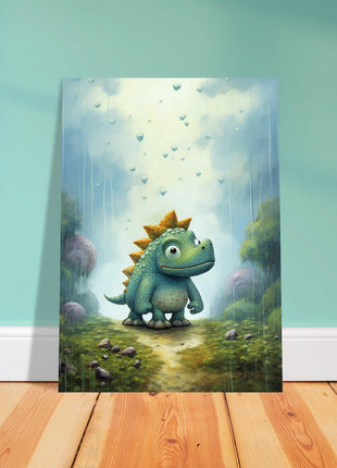 Kleine dino-poster