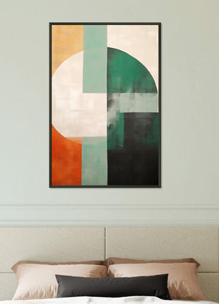 Modern painting poster