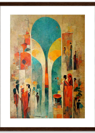 Abstract Boho Poster