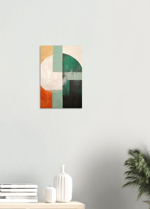 Modern painting poster