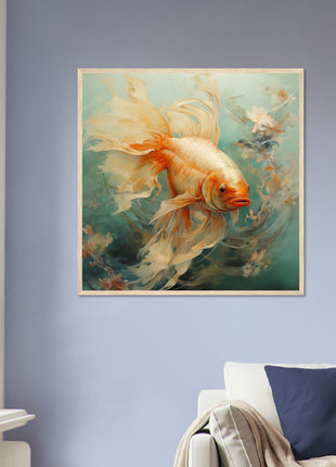 Seren goldfish poster