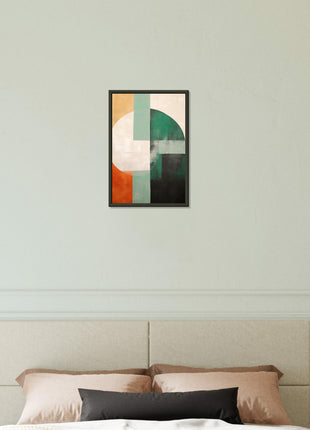 Modern painting poster