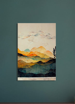 Abstract Landscape Poster