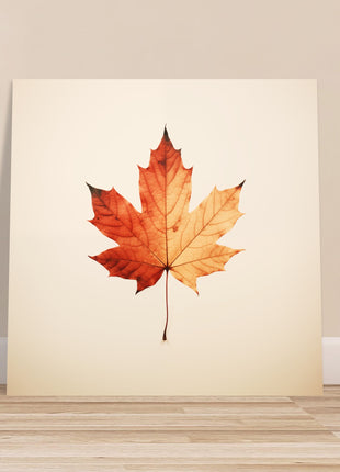 Fall leaf - Fall poster