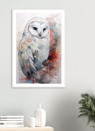 White owl poster