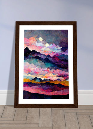 Aurora Nights Poster - Colorful Dreams