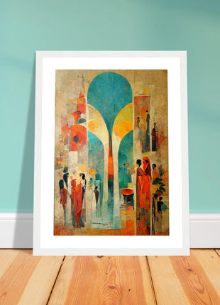 Abstract Boho Poster