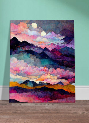 Aurora Nights Poster - Colorful Dreams