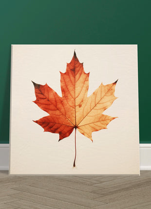 Fall leaf - Fall poster