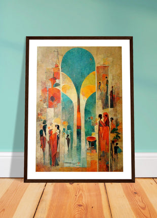 Abstract Boho Poster