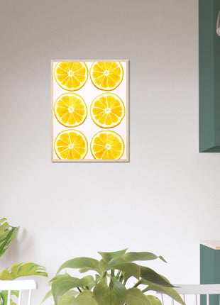 Lemon slices poster