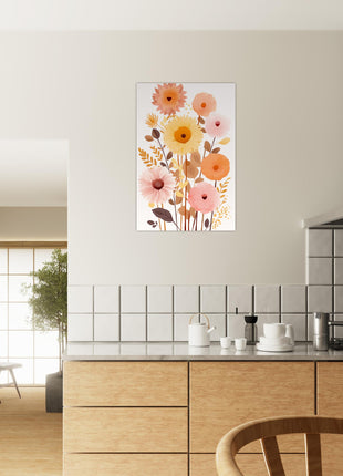 Pastel Flower Poster