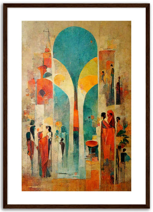 Abstract Boho Poster