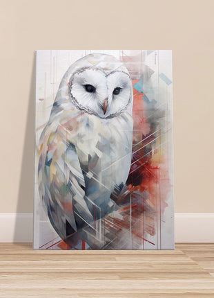 White owl poster