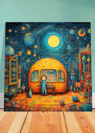 Kids space room poster