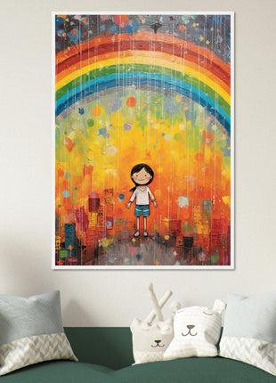 Rainbow child poster