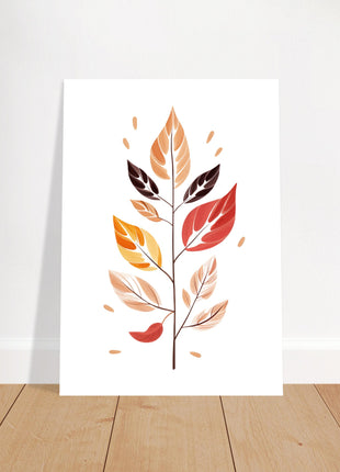 Fall branch poster