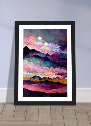 Aurora Nights Poster - Colorful Dreams