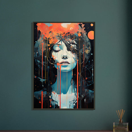 Dreamscape Vision – Abstract Portrait Art Print