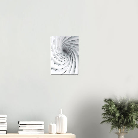 Spiral tunnel modern poster