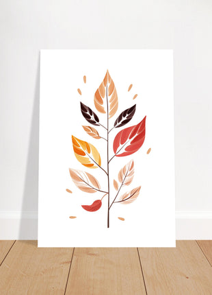 Fall branch poster