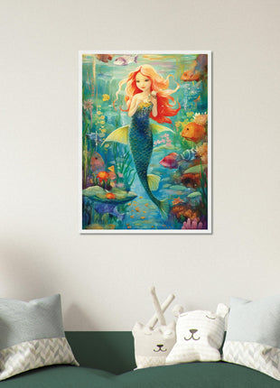 Littler mermaid kids poster