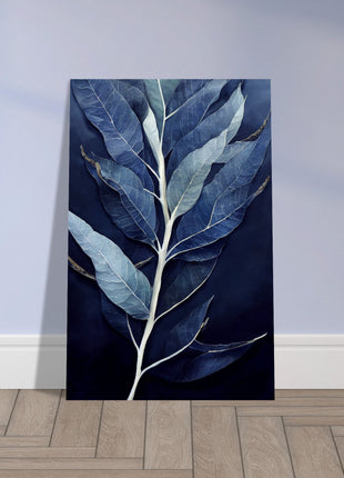 Navy blue branch poster