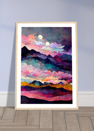 Aurora Nights Poster - Colorful Dreams