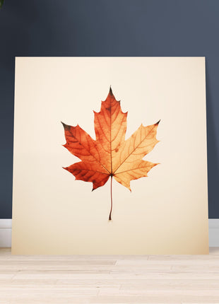 Fall leaf - Fall poster