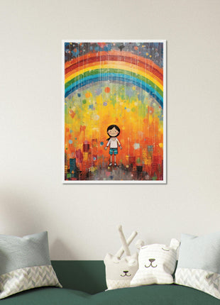 Rainbow child poster