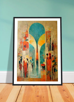 Abstract Boho Poster