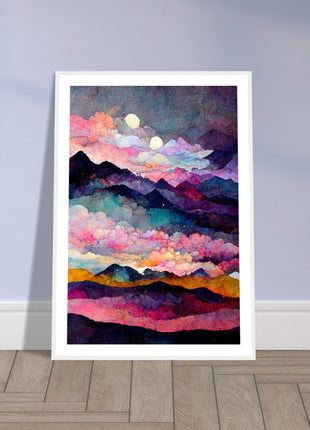 Aurora Nights Poster - Colorful Dreams