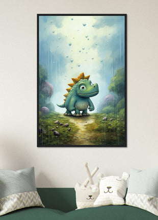 Kleine dino-poster