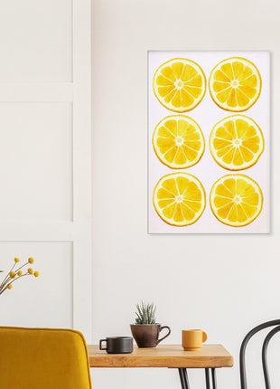 Lemon slices poster