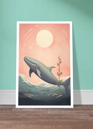 Whale & Sun poster