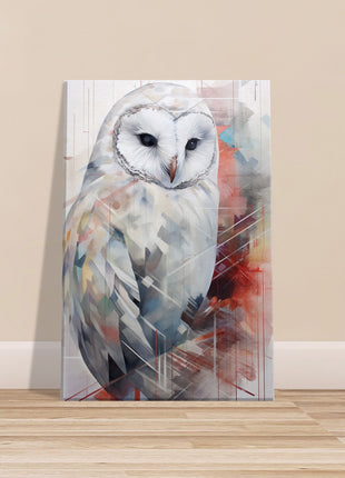 White owl poster