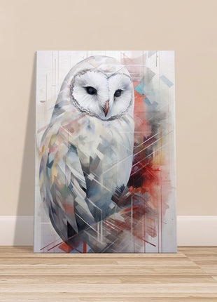 White owl poster