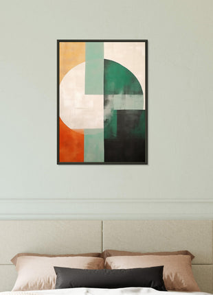 Modern painting poster