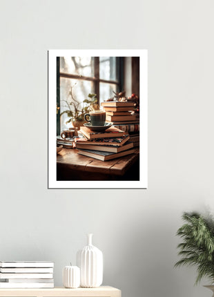 Cozy kitchen coffee poster