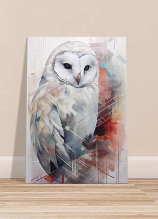 White owl poster