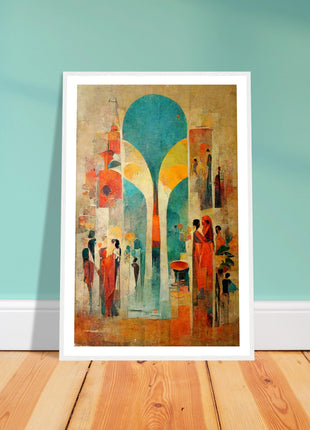 Abstract Boho Poster