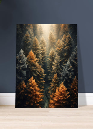 Fall woods  poster